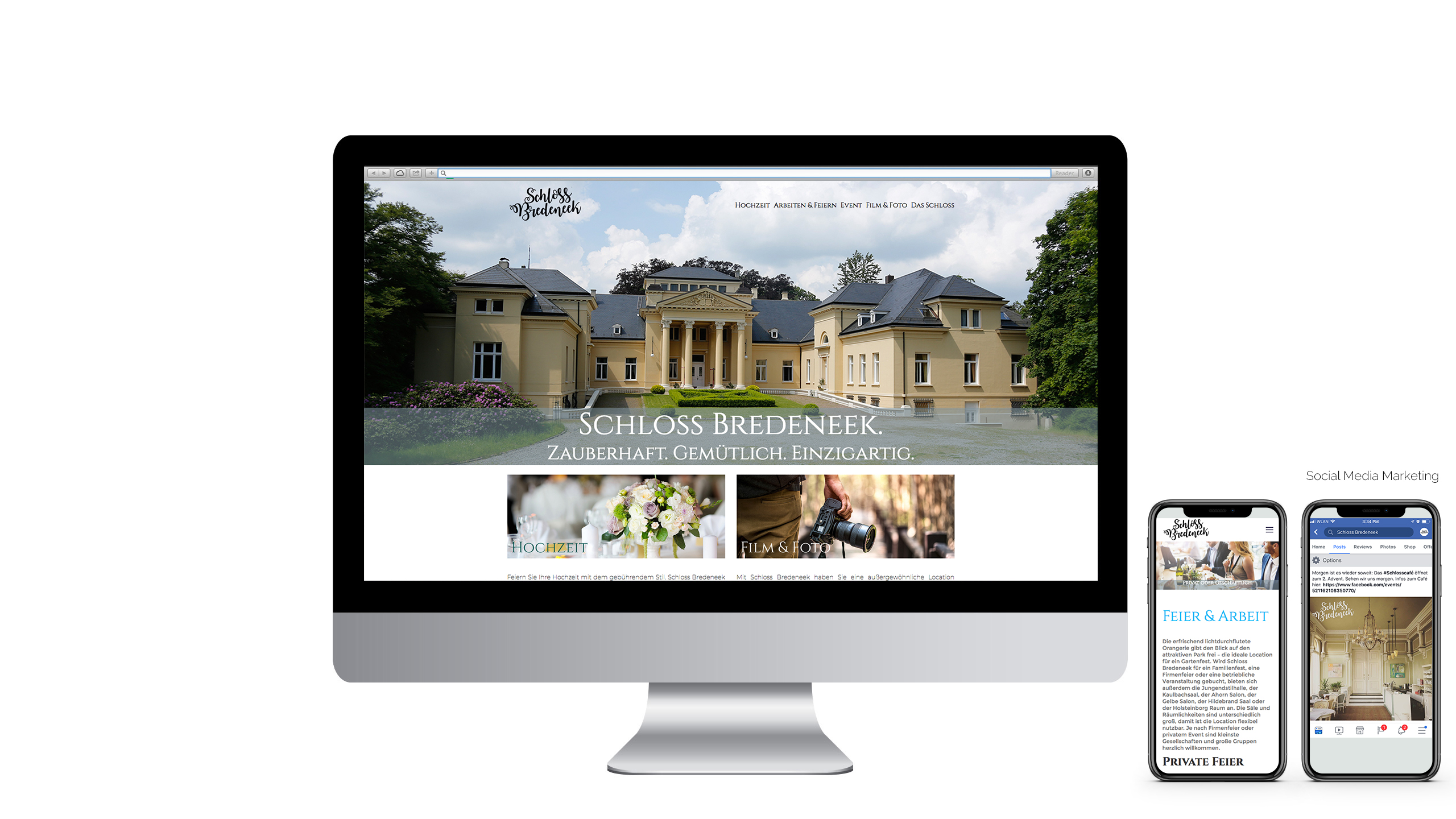 Schloss Bredeneek Word Press Website